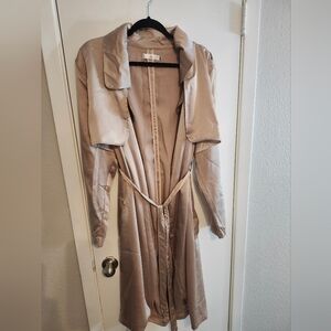 Missguided Light Brown Trench Coat